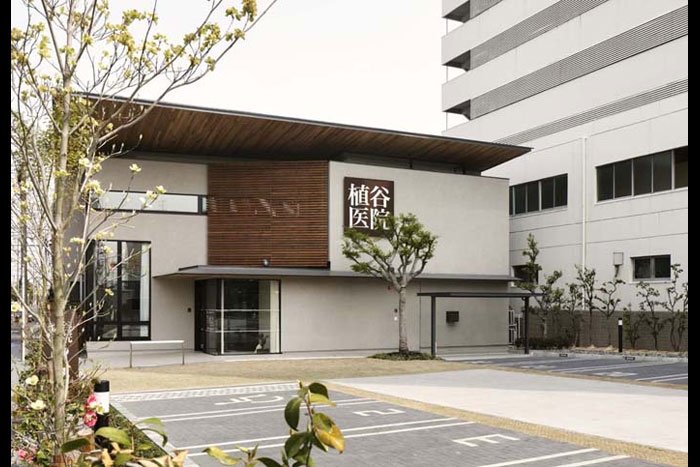 名古屋市南区。桜本町の植谷医院の外観の様子。